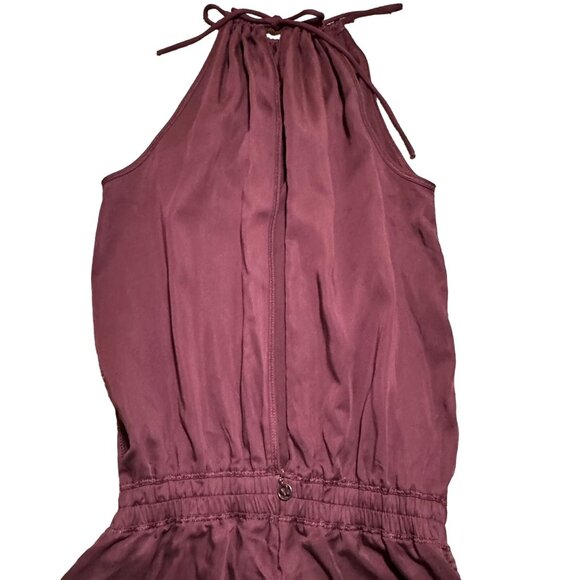 lululemon Women's Halter Romper Tencel Black Cherry Purple Size XS - Picture 7 of 8